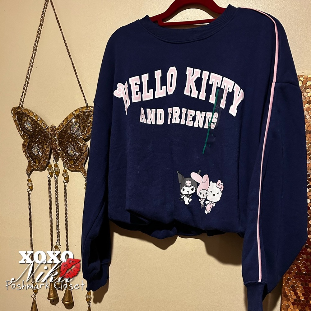 Hello Kitty And Friends Crewneck Sweatshirt - Size M